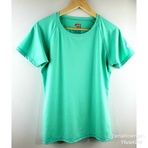 O’Rageous Rash Guard Aqua Green Women’s XL